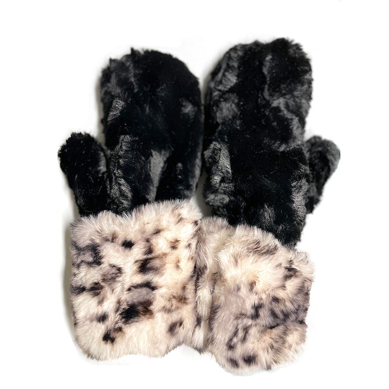 Pandemonium Royal Opulence Faux Fur Cuff (F964) Accessories snowleopard