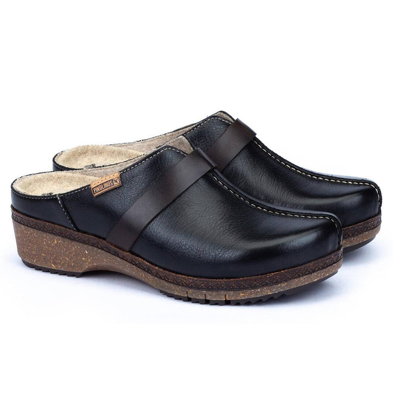 Pikolinos Granada Clog (W0W-3590C1) Womens Shoes Black