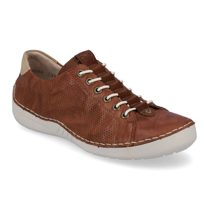 Rieker Angela Women's Leather Casual Lace Up Sneaker | Simons Shoes