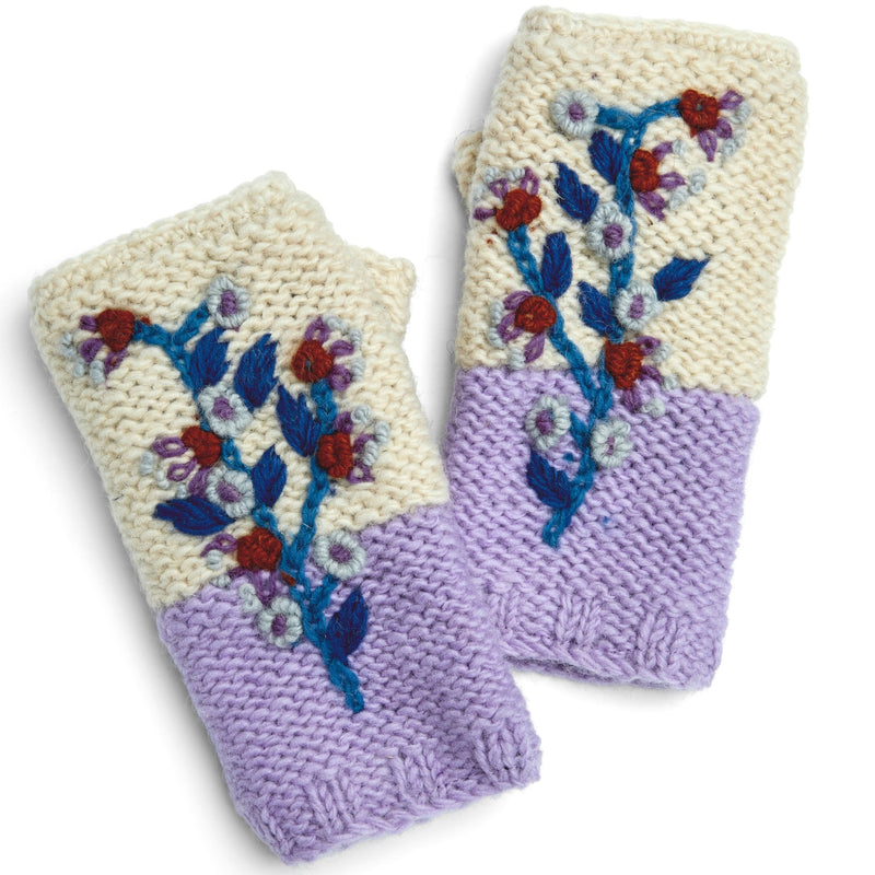 trimdin Blossom Handwarmers Women's Clothing blossom lavender