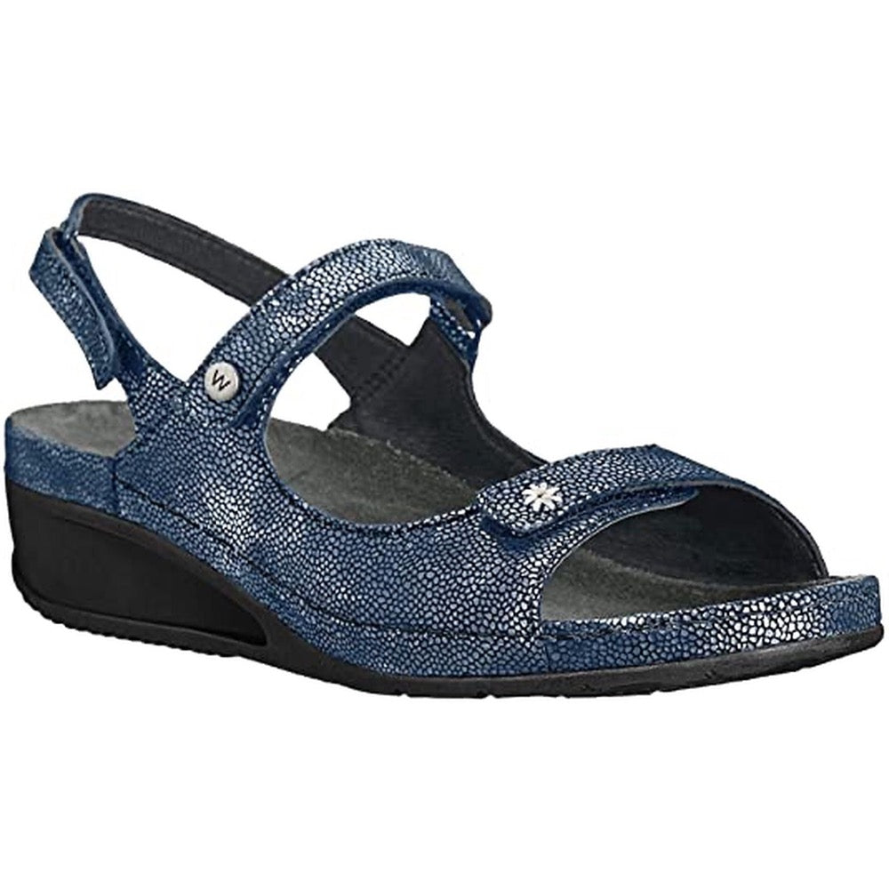 Wolky Tsunami Adjustable Sandal (0401) Womens Shoes 681 Ocean