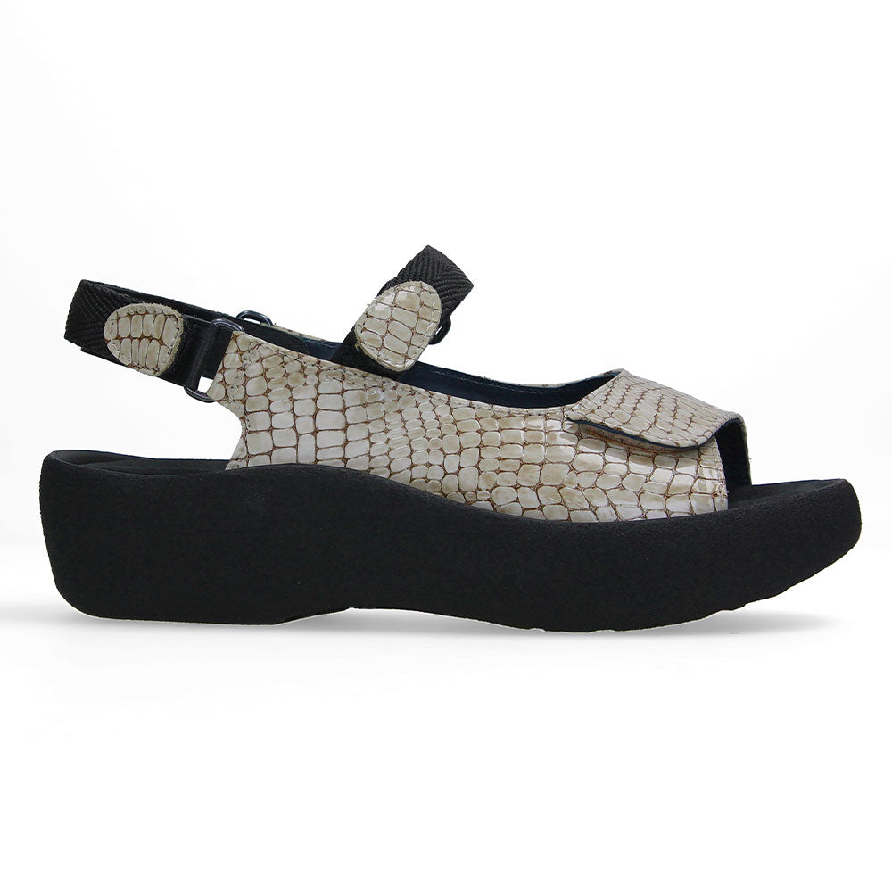 Wolky Jewel - 50-770 Womens Shoes 67-390 Beige Croc