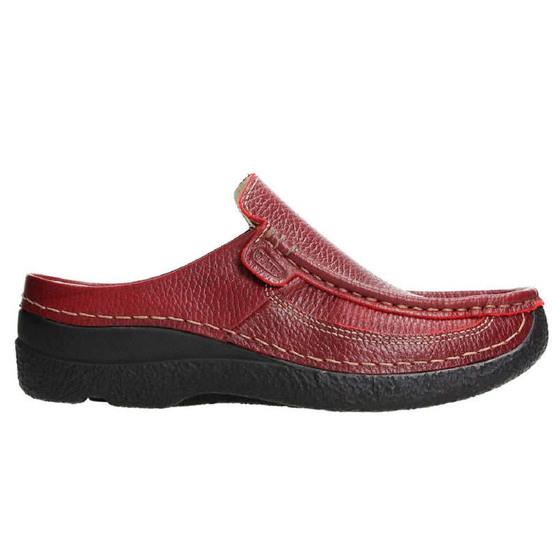 Wolky Roll Slide Loafer Womens Shoes 70-500 Red