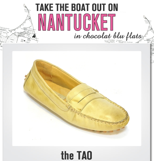 Travel to Nantucket in THE TAO