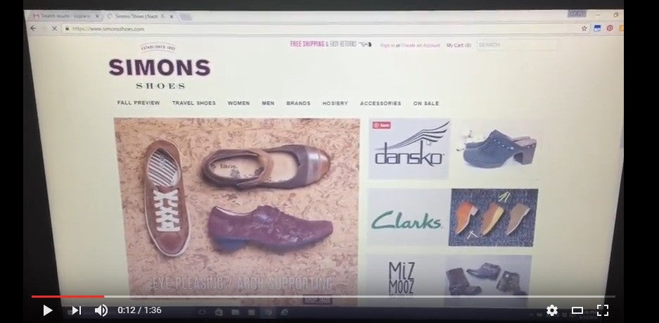Experiencing Simons Shoes