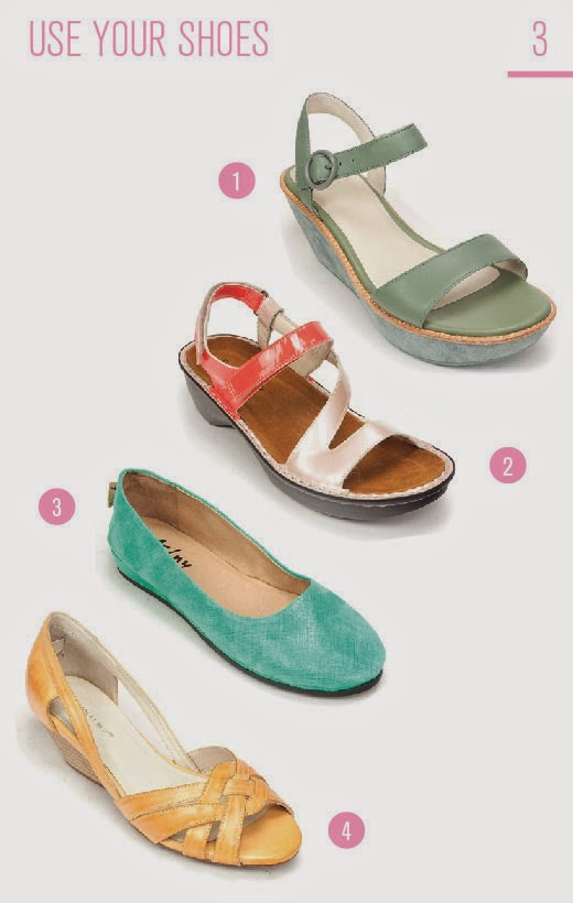 How to Wear Pastels: Use Your Shoes