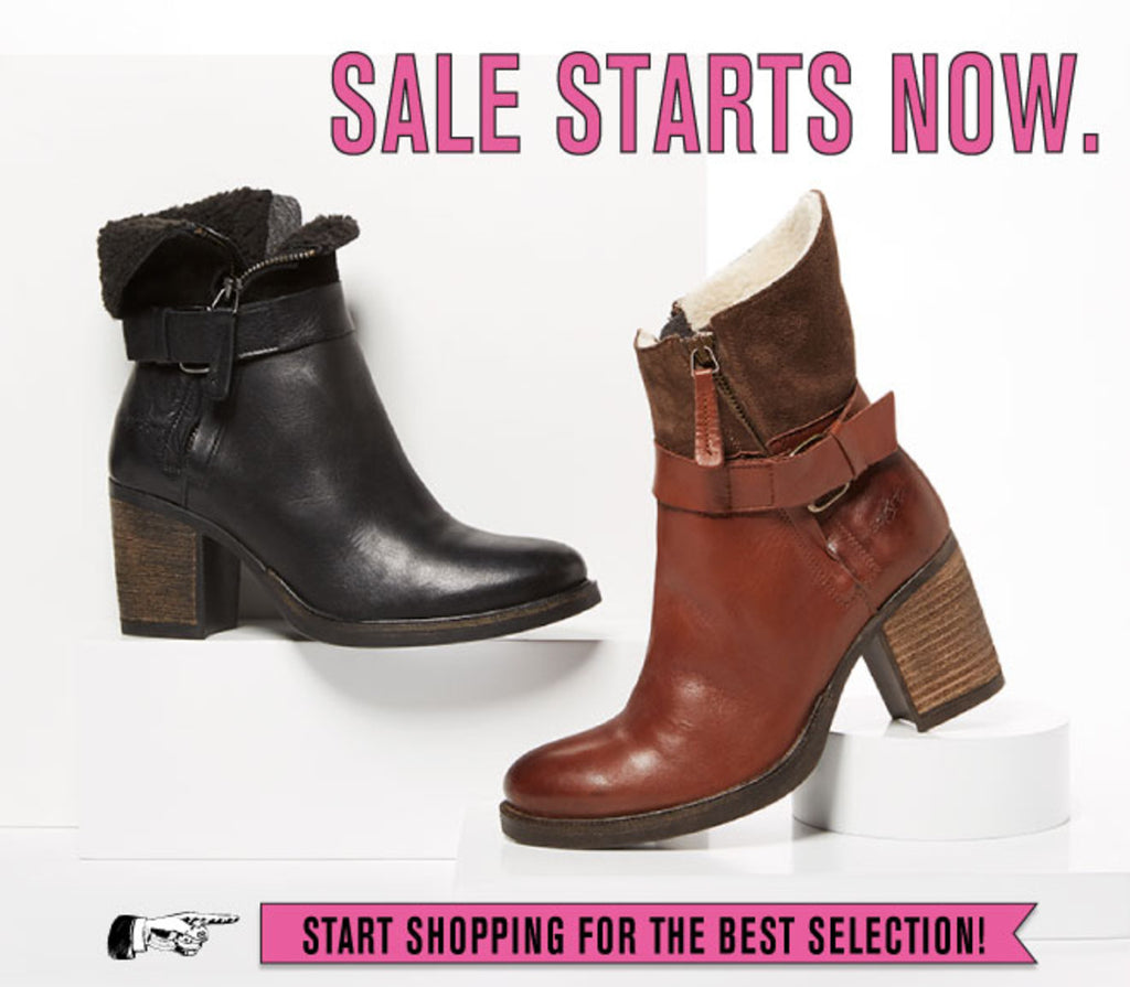 Sale Starts Now.