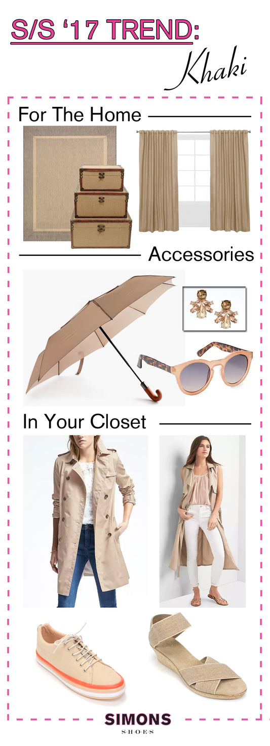 Spring/Summer '17 Trend: Khaki