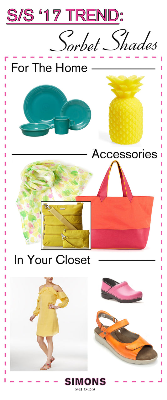 Spring/Summer '17 Trend: Sorbet Shades