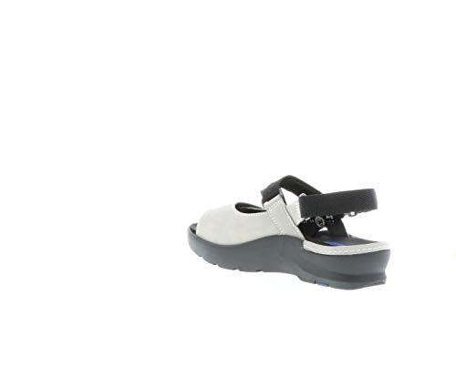 Wolky Lisse Sandal Womens Shoes 11-206 Light Grey