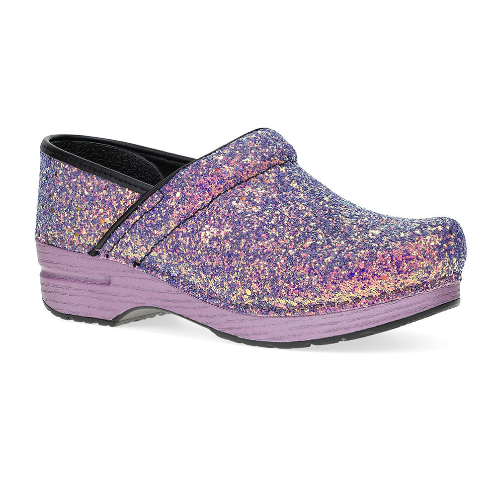 Dansko Professional Lilac Glitter Simons Shoes - Main Image