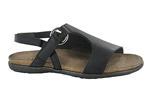 Naot Olivia Sandal Womens Shoes Soft Black Leather