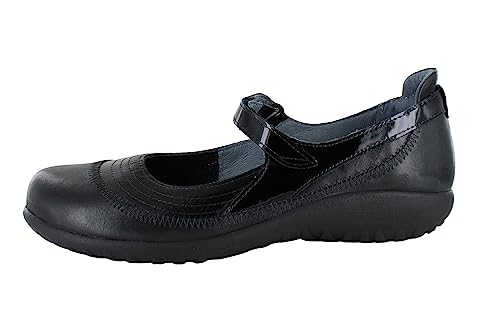 Naot Kirei (11042) - Sterling Leather Womens Shoes Sterling Leather/Grey Shimmer/Grey Patent
