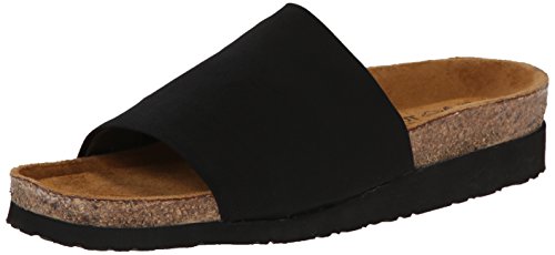 Naot Alana Sandal (4447) Womens Shoes Black Stretch