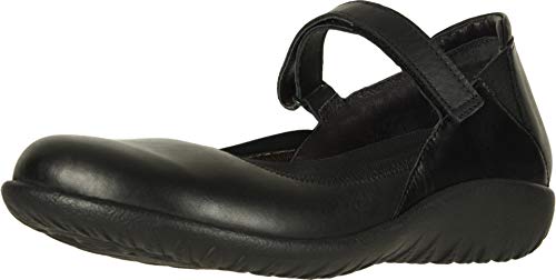 Naot Koati Mary Jane Flat (11156) Womens Shoes Jet Black