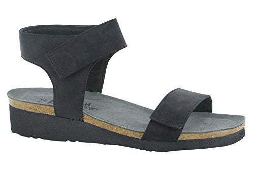 Naot Alba Ankle Strap Sandal Womens Shoes Black