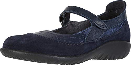 Naot Kirei (11042) - Ink Womens Shoes Ink/Blue Velvet Suede/Polar Sea