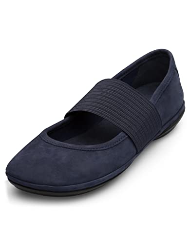Camper Right Nina Leather Womens Shoes Black