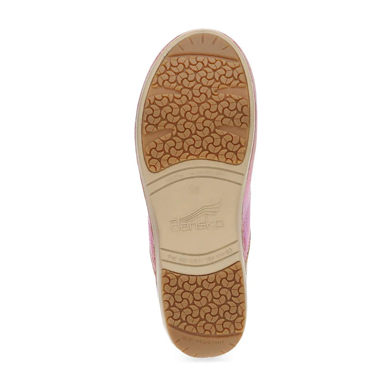 Dansko XP 2.0 Pink Iridescent Leather Womens Womens Shoes