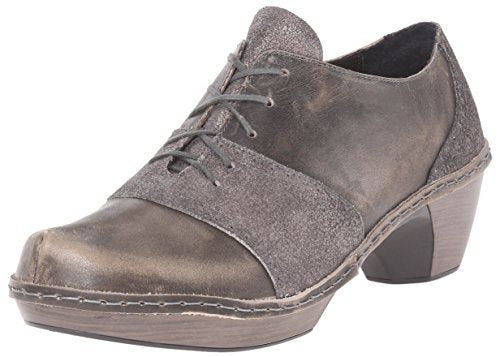Naot Besalu Oxford Womens Shoes Grey Shimmer/Vintage Grey