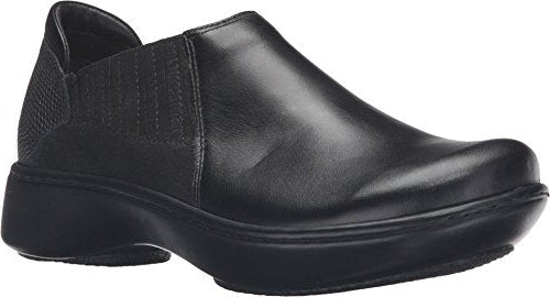 Naot Bay Slip On Shoe Womens Shoes Black Madras Leather