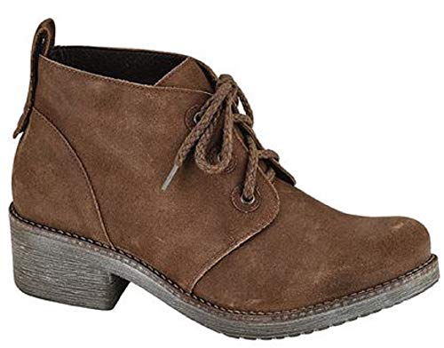 Naot Love Lace Up Bootie (17604) Womens Shoes Saddle Brown Lthr/Soft Brown Lthr