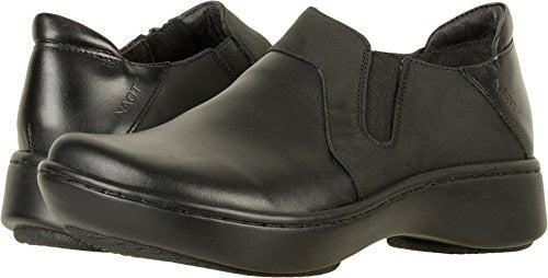 Naot Lenok Slip On Shoe (25048) Womens Shoes Black Raven/Coal/Black Madras