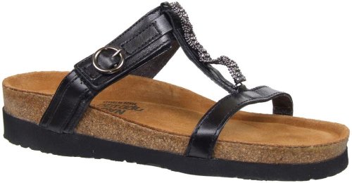 Naot Malibu Sandal (7258) Womens Shoes Metal Leather