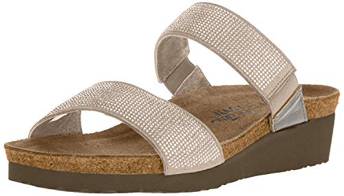 Naot Bianca Sandal Womens Shoes W4L Beige/Silver