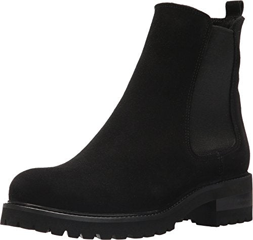 La Canadienne Conner Waterproof Chelsea Boot Womens Shoes Black Suede