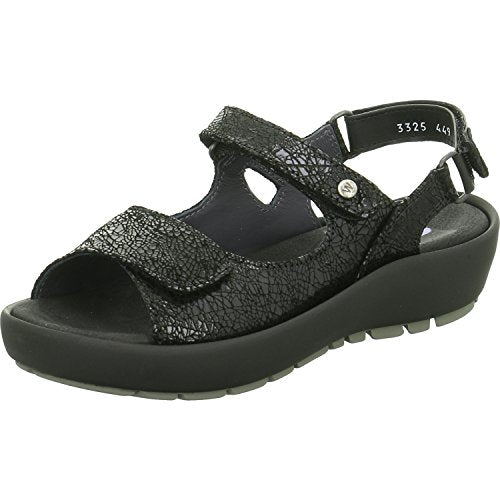 Wolky Rio Sandal Womens Shoes 400 Black