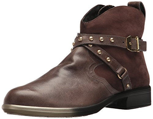 Naot Taku Bootie (26039) Womens Shoes Vintage Fog/Coffee Bean Nubuck