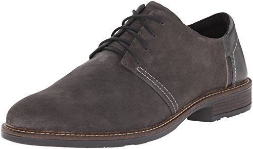 Naot Chief Oxford (80024) Mens Shoes Gray Suede/Tin Gray/Vintage Gray