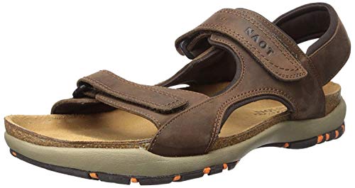 Naot Electric Sandal (55106) Womens Shoes Bison Leather
