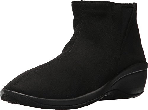 Arcopedico Luana Bootie Womens Shoes Black Suede