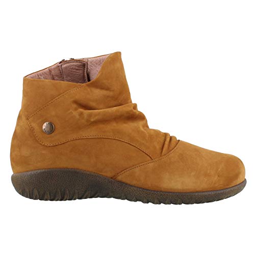 Naot Kahika Scrunch Bootie (11155) Womens Shoes Amber Nubuck