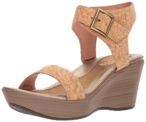 Naot Caprice Wedge Sandal (39029) Womens Shoes Cork Leather