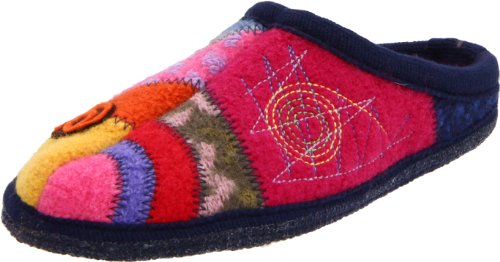 Haflinger Calypso Slipper Womens Shoes Multi color