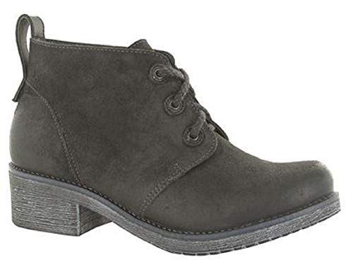 Naot Love Lace Up Bootie (17604) Womens Shoes Oily Midnight/Black Raven