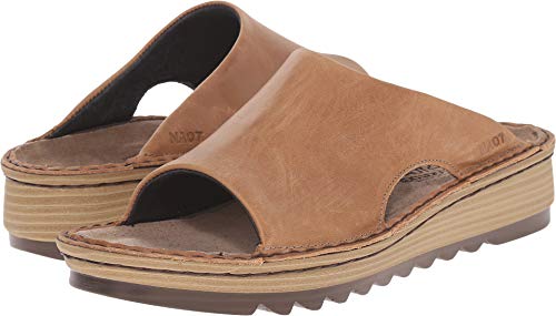 Naot Ardisia Sandal Womens Shoes Latte Brown Leather
