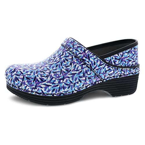 Dansko LT Pro Blue Dash Leather Womens Shoes Default Title