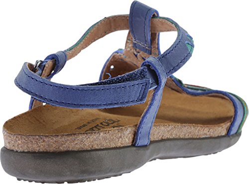 Naot Odelia Sandal (7409) Womens Shoes Pink Plum/Vintage Slate