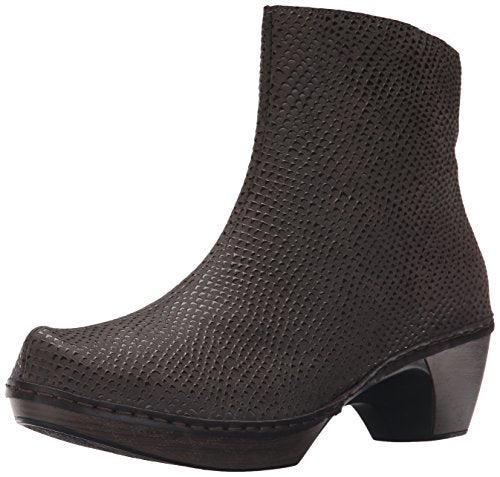 Naot Almeria Ankle Bootie Womens Shoes Brown Croc Leather