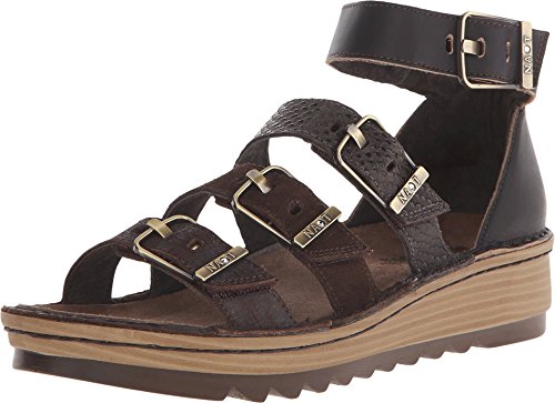Naot Begonia Sandal Womens Shoes Brown Multi