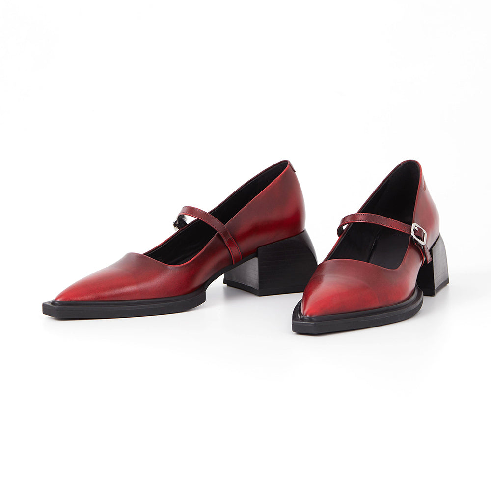 Vagabond Vivian Mary Jane Red Womens Shoes 