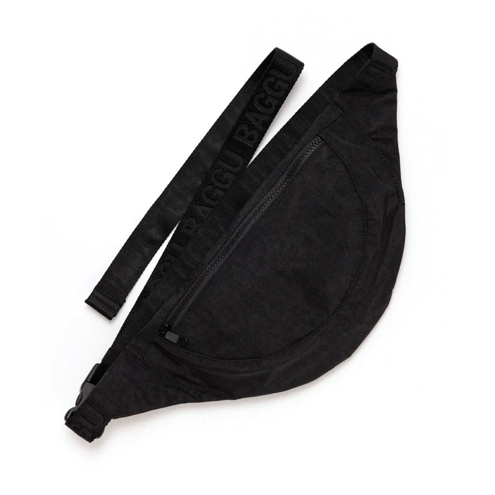 Baggu Crescent Fanny Pack Handbags Black