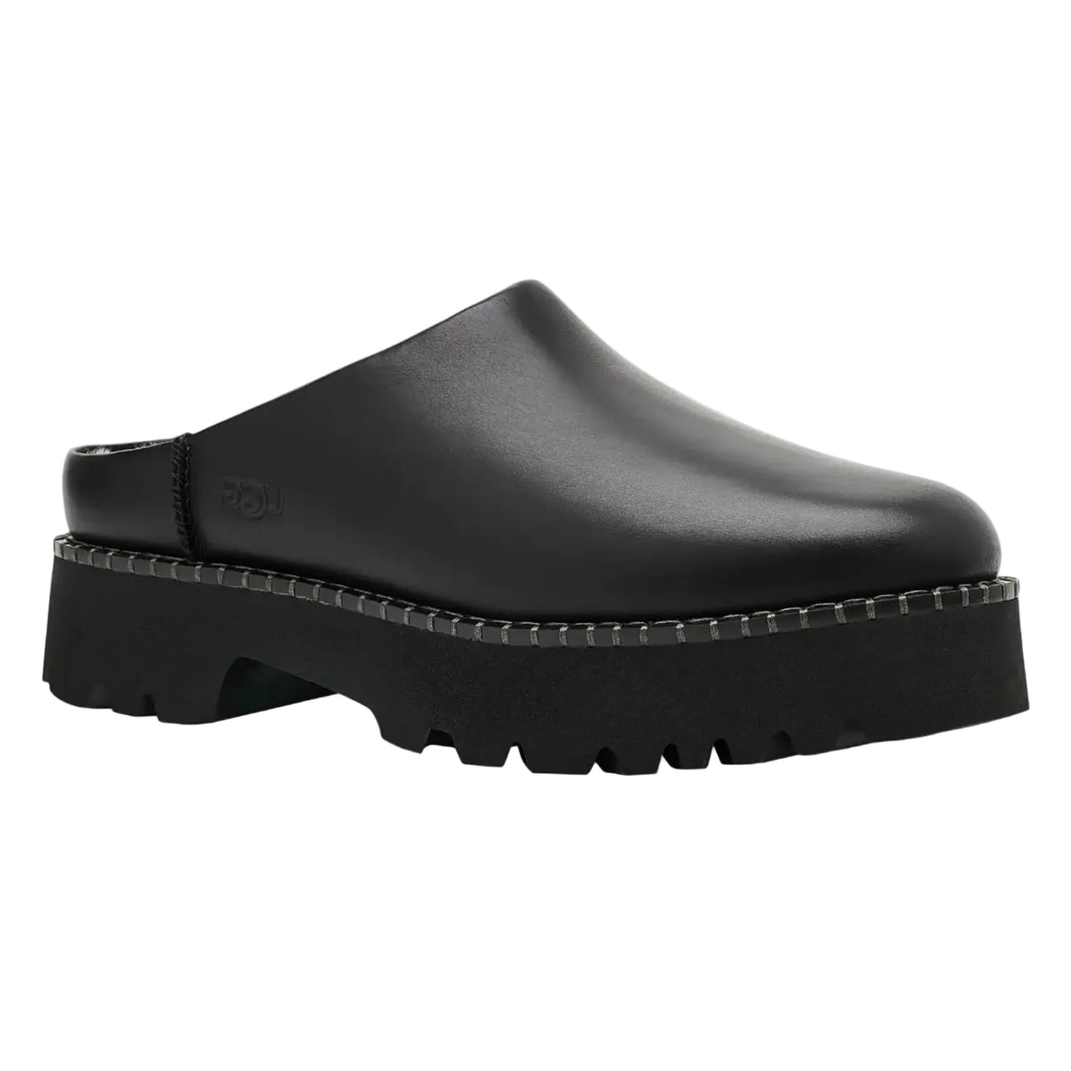 UGG W Uptowner Mule Womens Shoes Black Leather