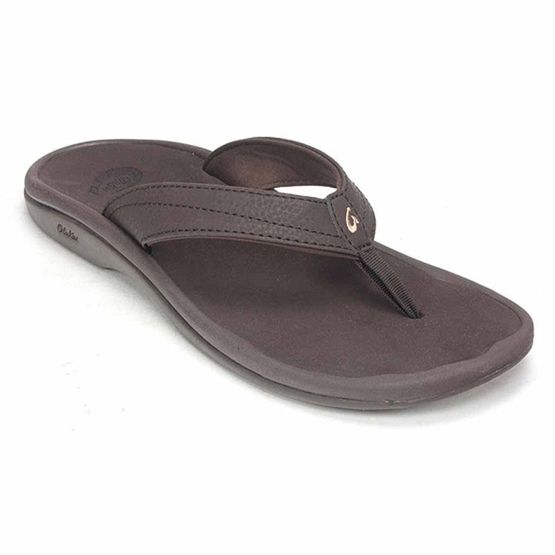 Olukai Ohana Flip Flop Womens Shoes Dark Java
