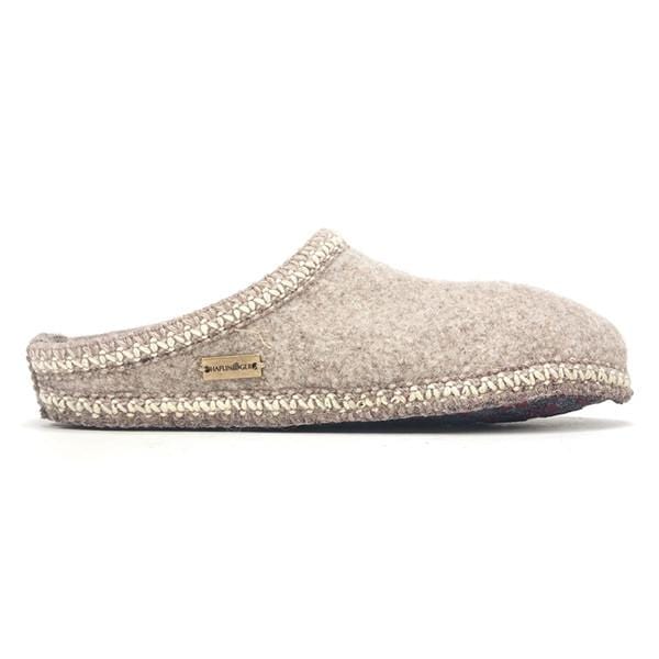 Haflinger AS Wool Slipper Unisex 26 Natural