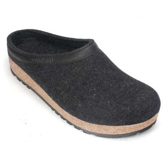 Haflinger GZL Men's Slipper Mens Shoes Charcoal